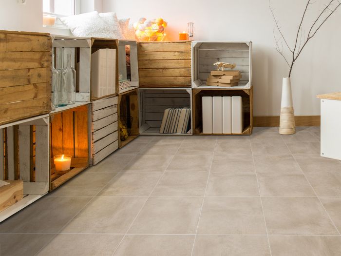 Tonga Beige Matt Ceramic Floor Tile - 430 x 430mm