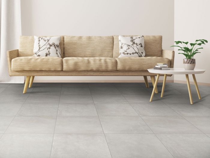 Urbane Grey Matt Ceramic Floor Tile - 430 x 430mm