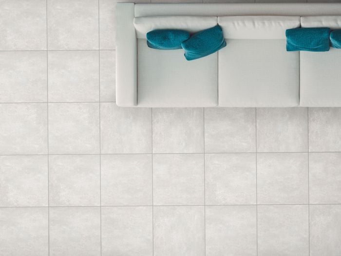 Zorah Grey Matt Ceramic Floor Tile - 430 x 430mm